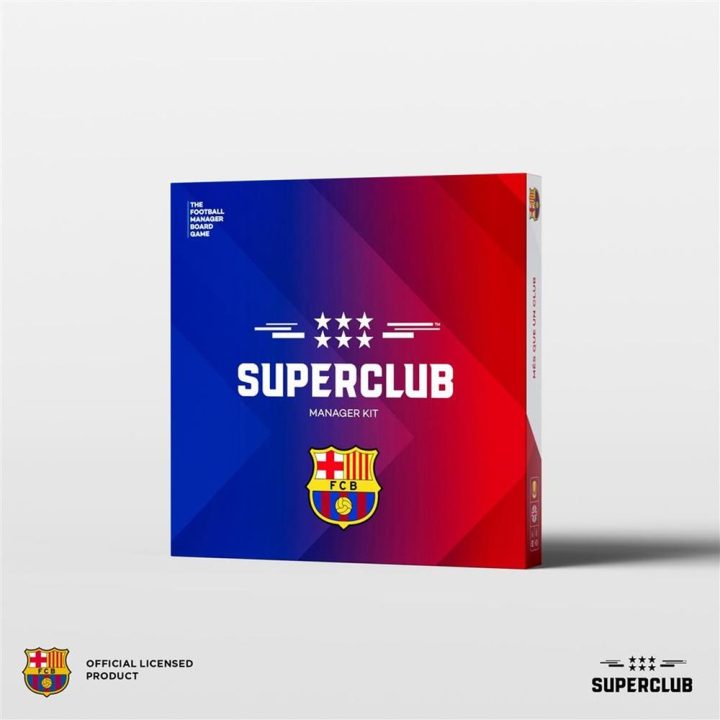 Asmodee Jogo de tabuleiro Superclub Barcelona Manager Kit inglês…