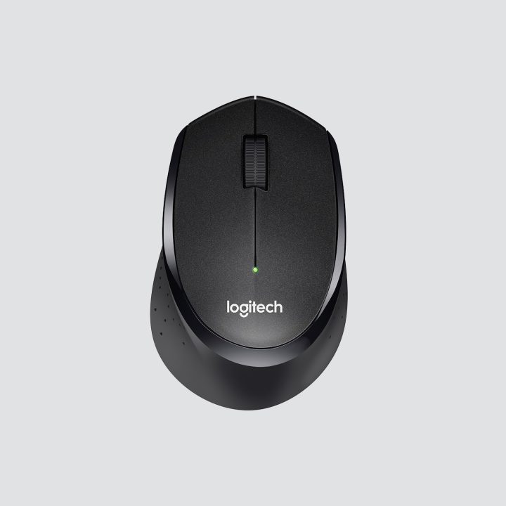 Logitech M330 Silent Plus rato de escritório mão direita RF sem fios…