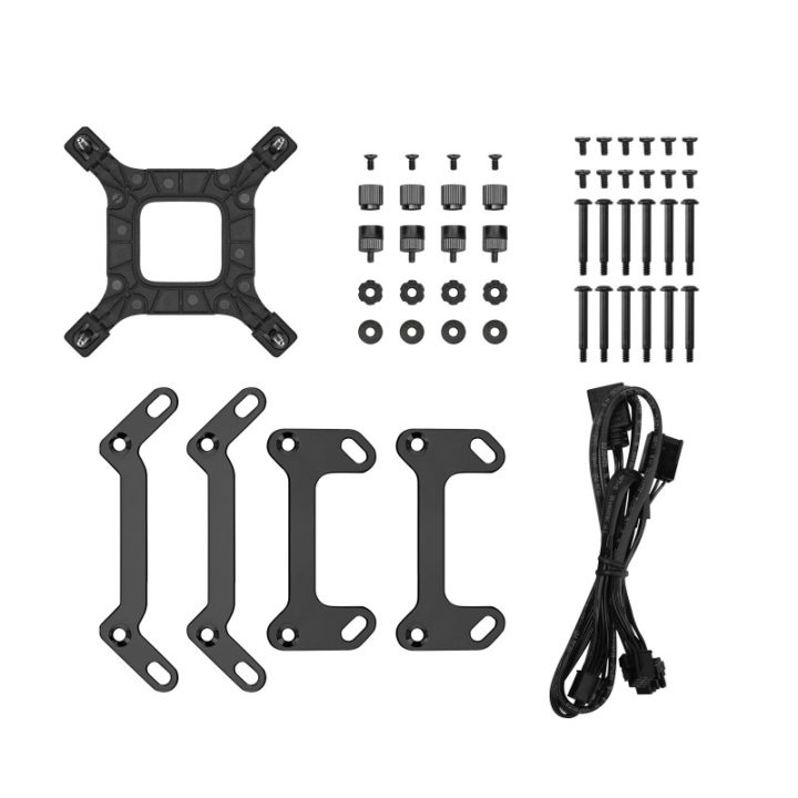 Kit de arrefecimento líquido Deepcool LQ360 ultra ARGB 3x 120mm preto…