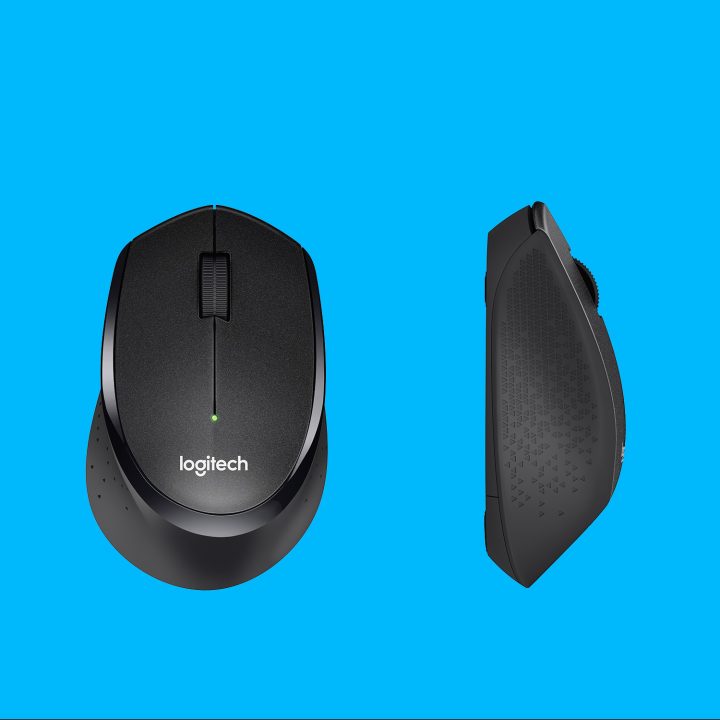 Logitech M330 Silent Plus Right-Handed Wireless RF Optical Mouse 1000…