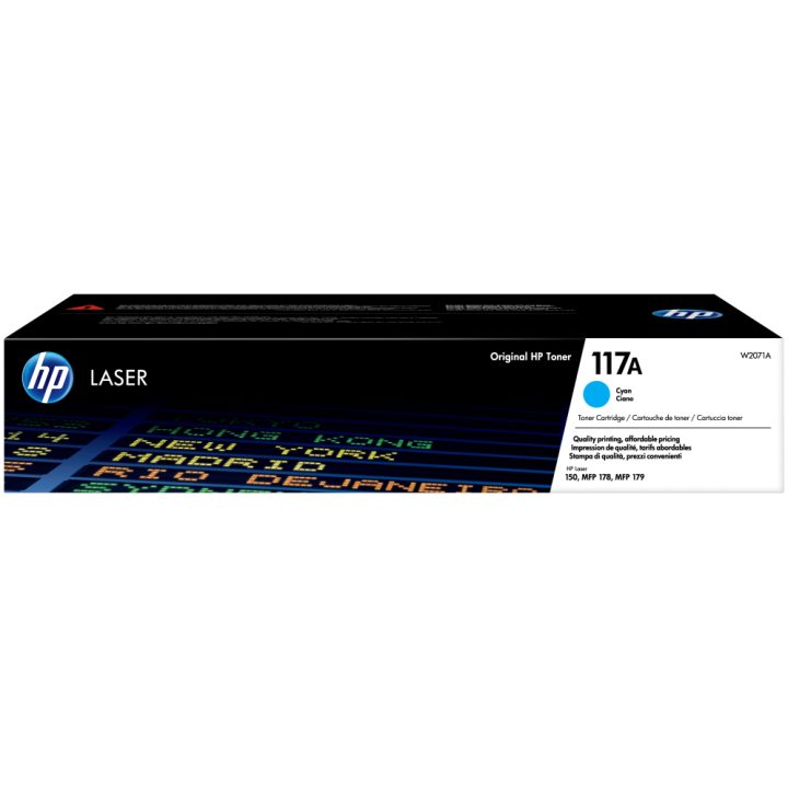 HP Original Laser 117A Cyan Toner Cartridge