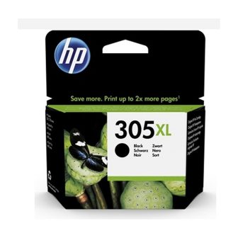 HP Cartucho de tinta Original 305XL de alta capacidad negro