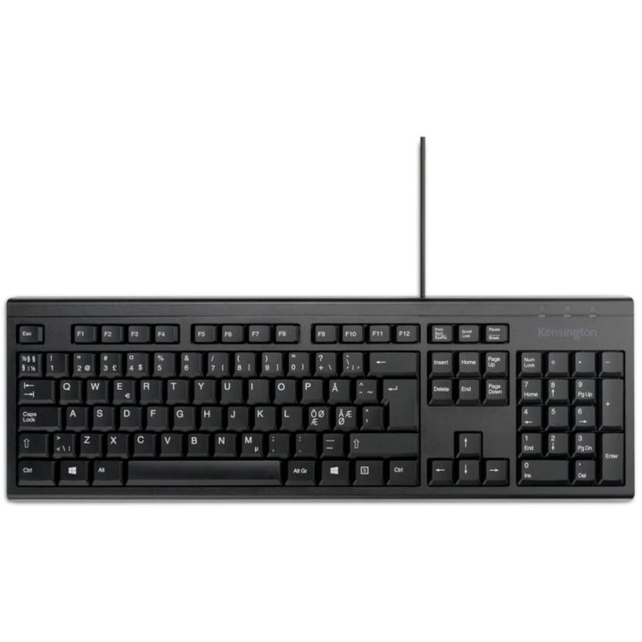 Kensington KB100 EQ Wired Full-Size Keyboard
