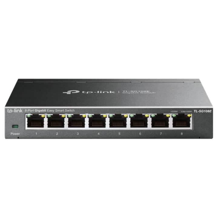 TP-Link TL-SG108E L2 Managed Gigabit Ethernet (10/100/1000) Switch…