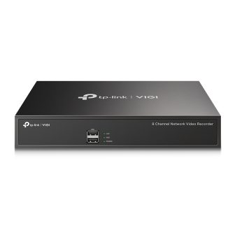 TP-Link VIGI NVR1008H Gravador de vídeo em rede (NVR) 1U Preto
