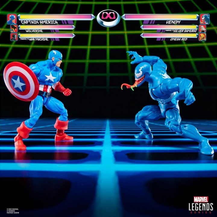 Marvel Legends Series Gamerverse Captain America vs Venom