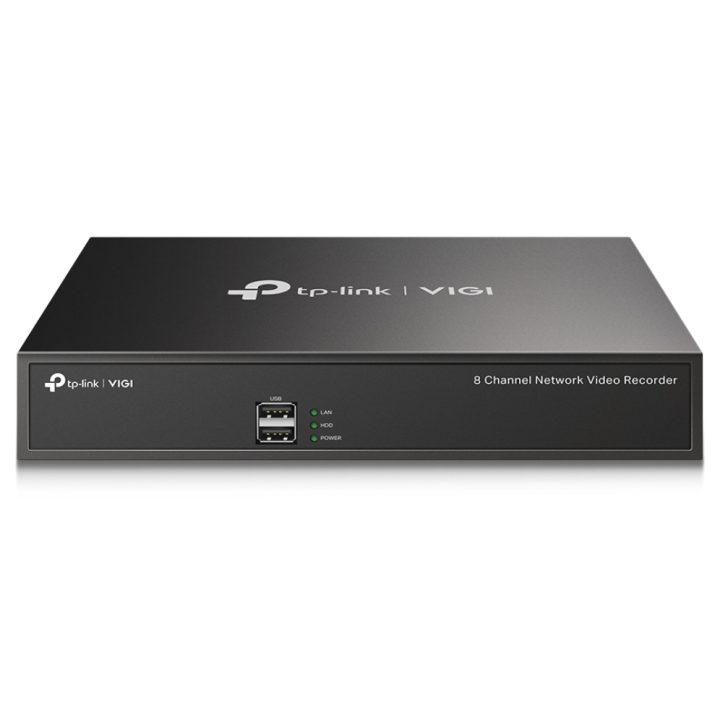 TP-Link VIGI NVR1008H Gravador de vídeo em rede (NVR) 1U Preto