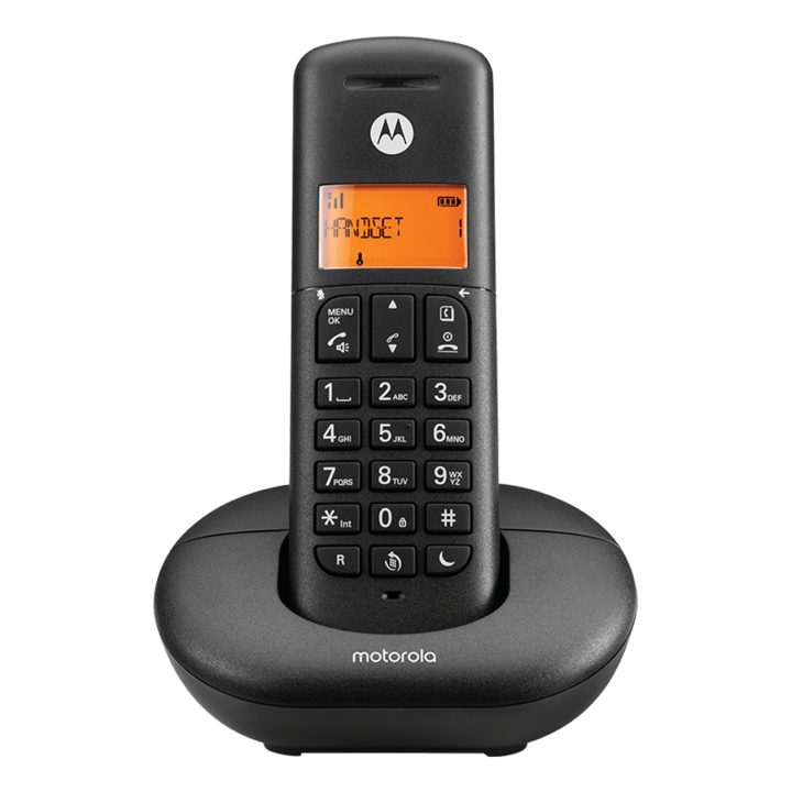 Motorola E201 DECT Phone Caller ID Black
