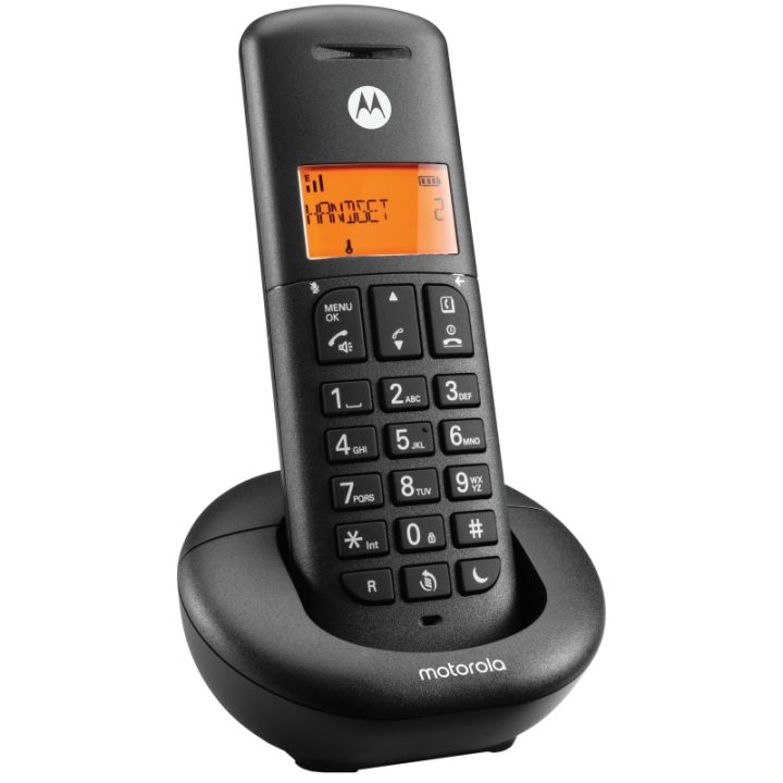 Motorola E201 DECT Phone Caller ID Black
