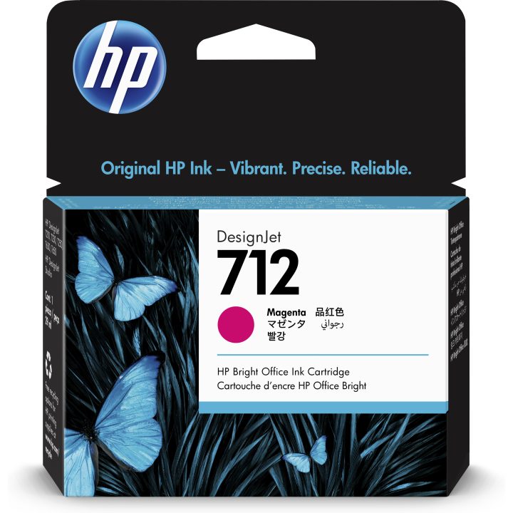 HP DesignJet 712 Magenta Ink Cartridge 29 ml