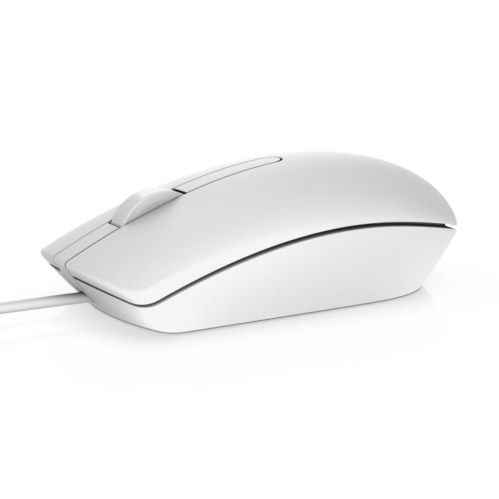 DELL Rato com cabo - MS116 - branco