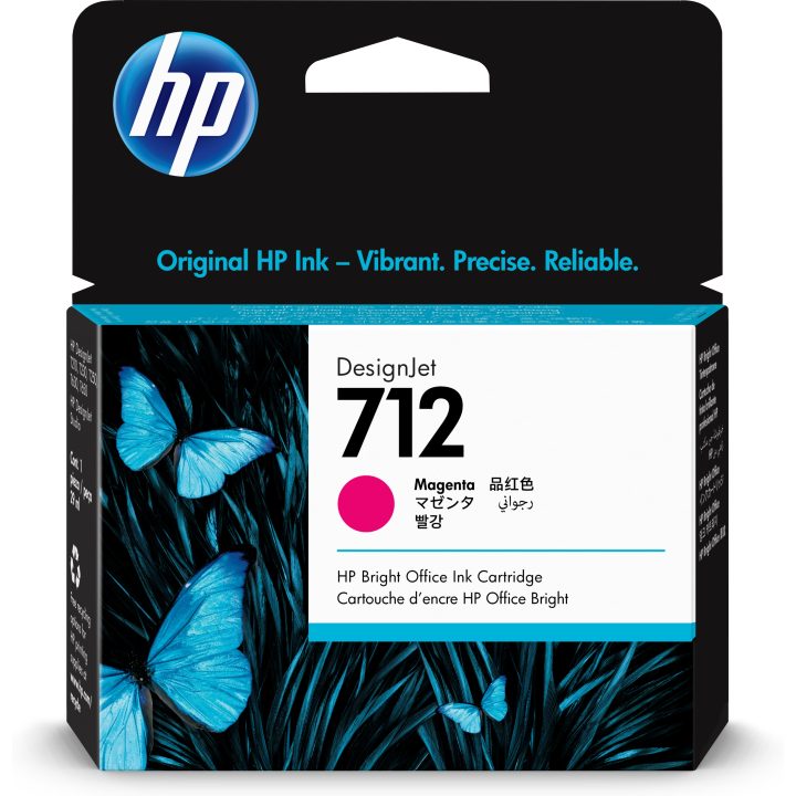 HP DesignJet 712 Magenta Ink Cartridge 29 ml