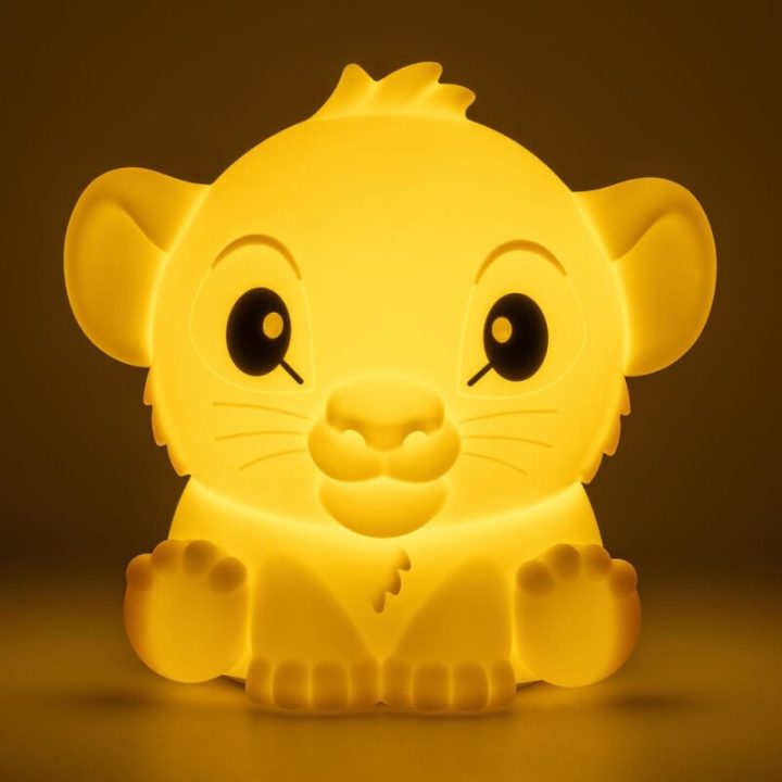 Paladone Simba squishy glo silicona ligero recargable clásicos Disney…