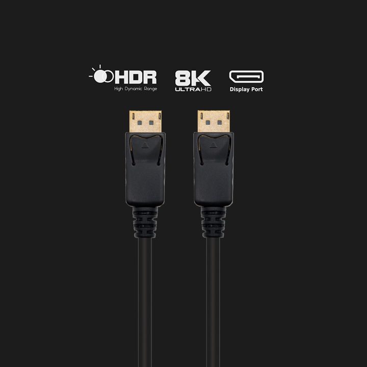 Ewent EC1405 cabo DisplayPort 1 m Preto