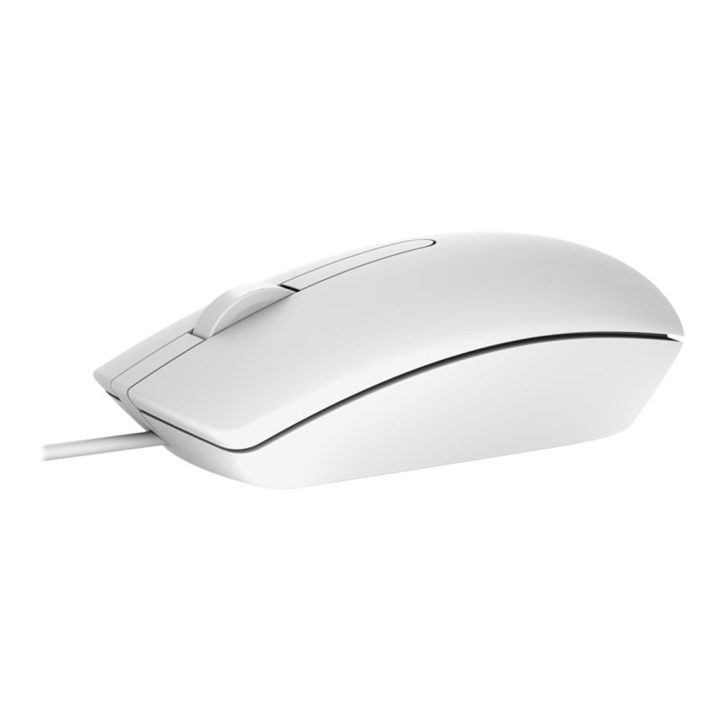 DELL Rato com cabo - MS116 - branco