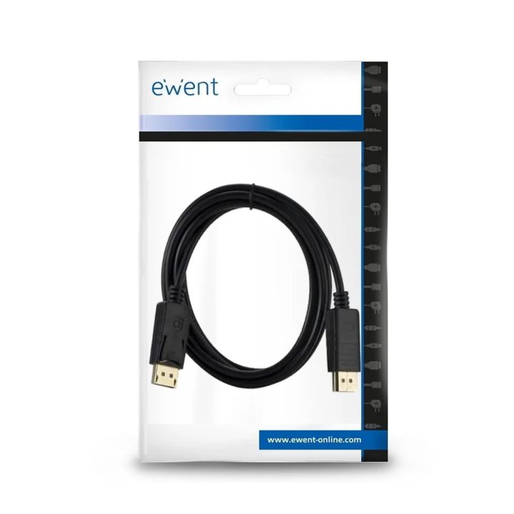 Ewent EC1405 cabo DisplayPort 1 m Preto