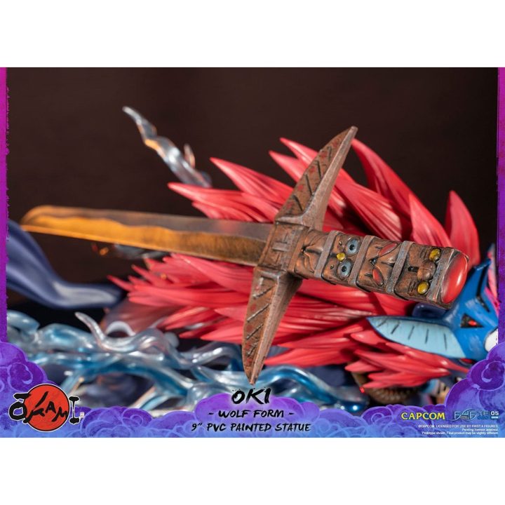 Figura First 4 Figures Okami Oki forma de lobo edição standard…