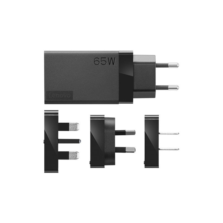 Lenovo 40AW0065WW Universal Mobile Device Charger Black AC Indoor