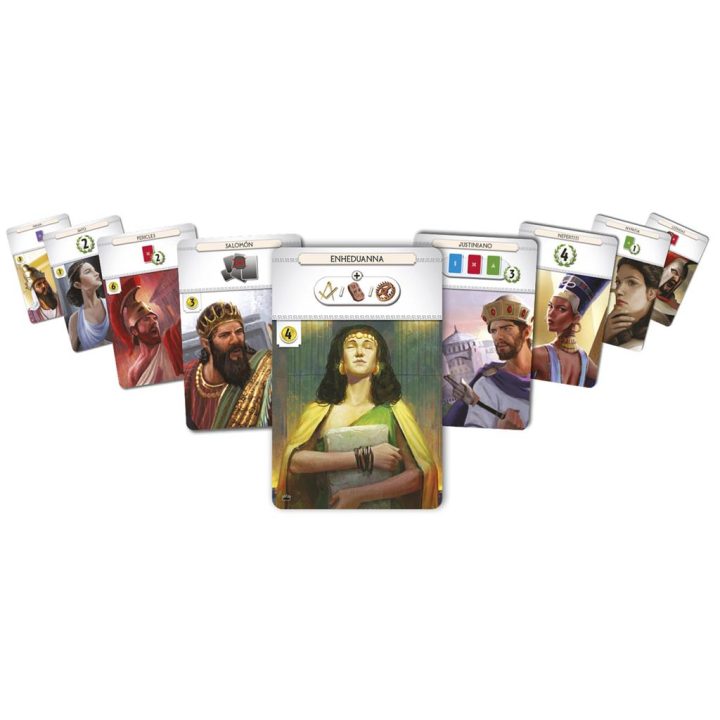 Asmodee Board Game 7 Wonders: Leaders New Edition PEGI 10 (SEV-SP03)