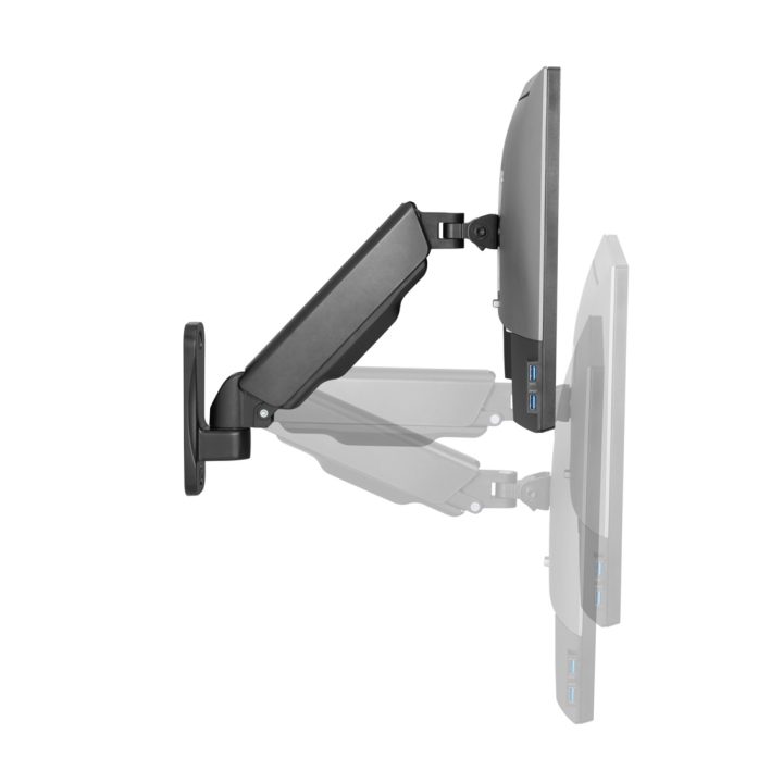 Ewent EW1532 soporte para monitor 32" Pared Negro