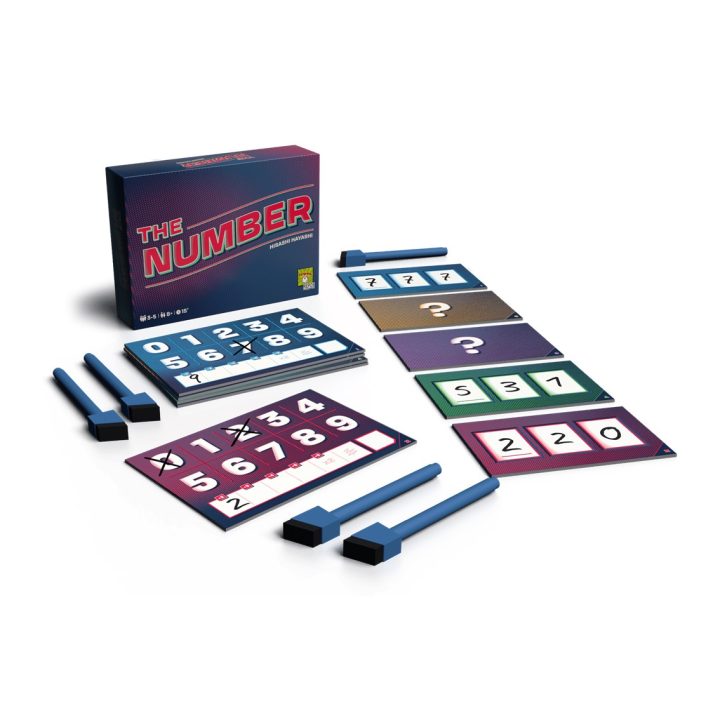 Asmodee Board Game The Number Recommended Age 8 Years (TNUES01)