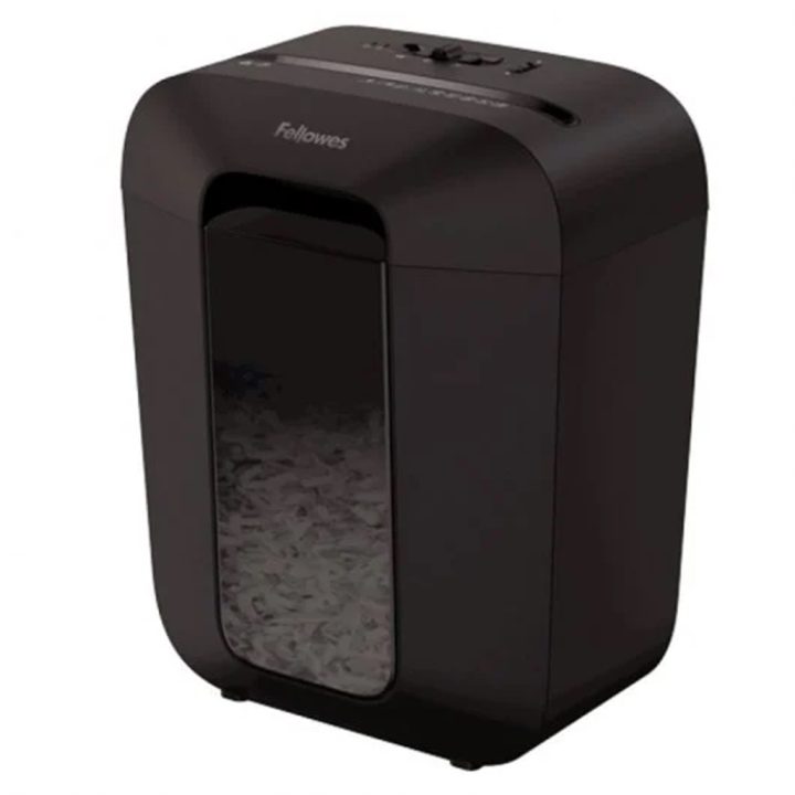 Fellowes Powershred LX45 Cross-Cut Paper Shredder Black