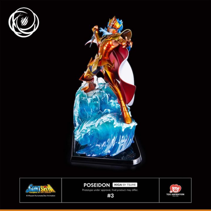 Tsume Arts Saint Seiya Poseidon Resin Figure Scale 1/6 IKIGAI…