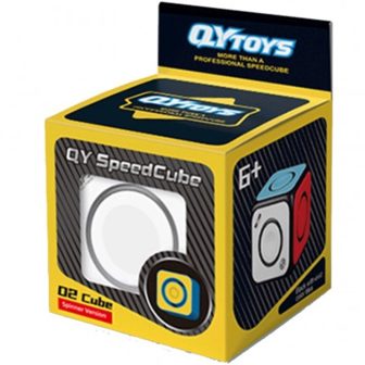 Cubo de Rubik Qiyi 02 Spinner preto (7028)