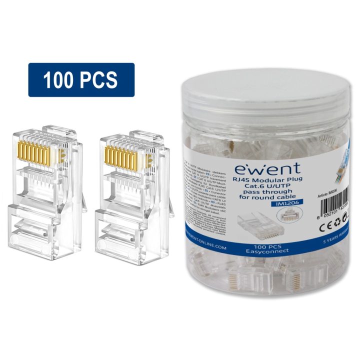 Ewent IM1206 Transparent RJ-45 Connector