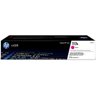 HP Cartucho de tóner Original Laser 117A magenta