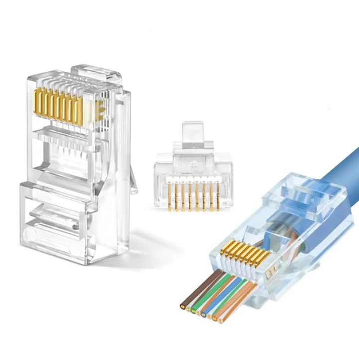 Ewent IM1206 conector RJ-45 Transparente