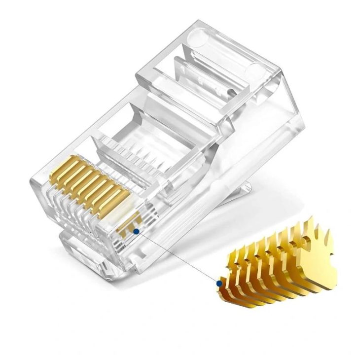Ewent IM1206 Transparent RJ-45 Connector