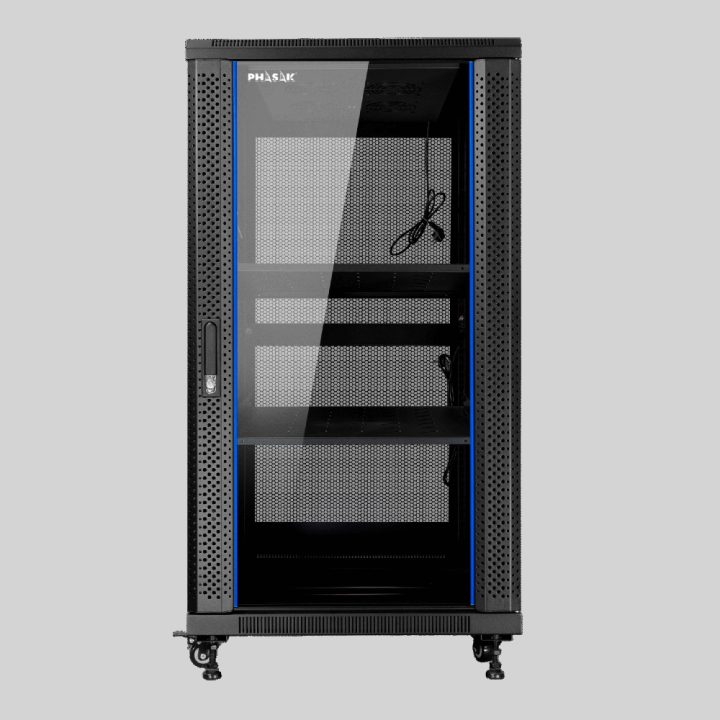 Armario rack de suelo 19 pulgadas Phasak pro 37U 600X800 pho 6837