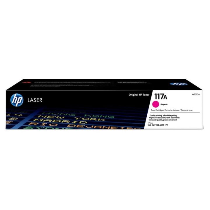 HP Cartucho de Toner Original Laser 117A Magenta