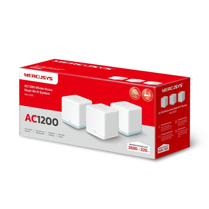 Ponto de acesso Mercusys Halo H32G 3 unidades (HALO H32G(3-PACK))