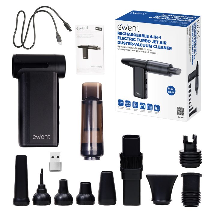 Ewent EW5682 aspirador de polvo eléctrico 180 W