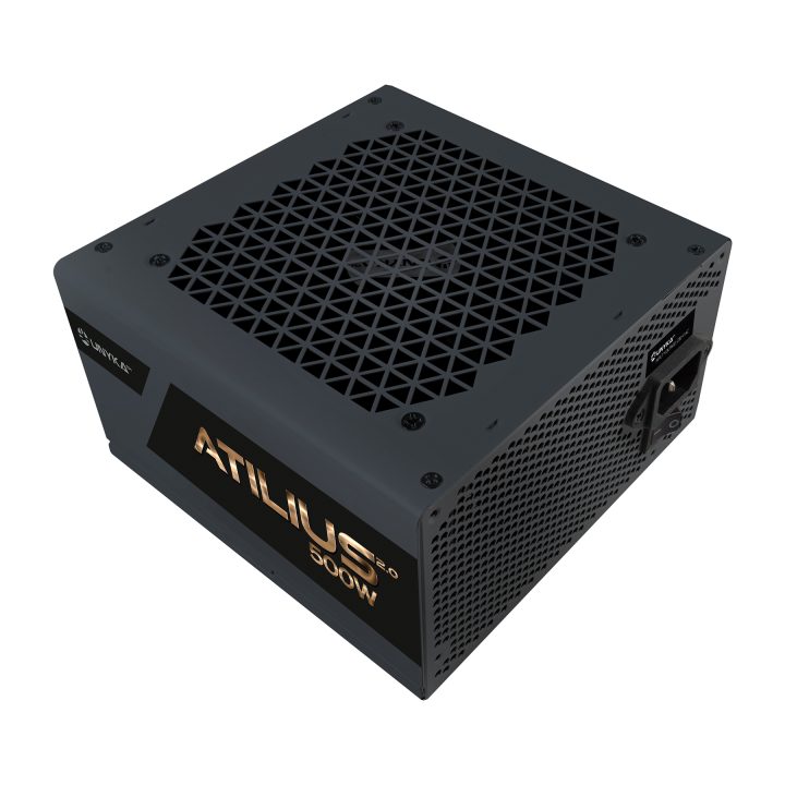 UNYKAch ATX Atilius 2.0 Black 500W 80+ Bronze ATX Power Supply Unit…