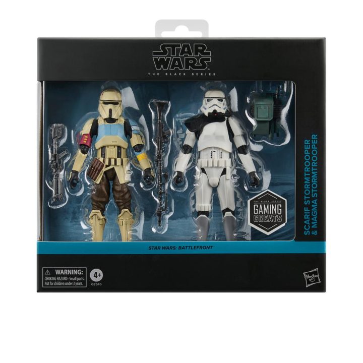 Star Wars The Black Series Soldado de assalto Scarif e soldado de…