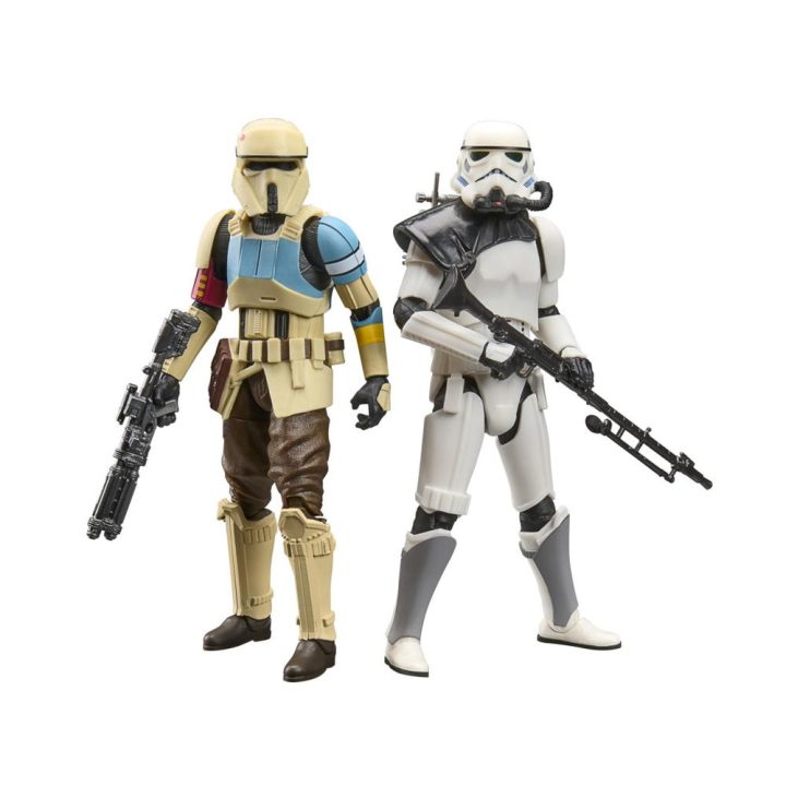 Star Wars The Black Series Scarif Stormtrooper and Magma Stormtrooper