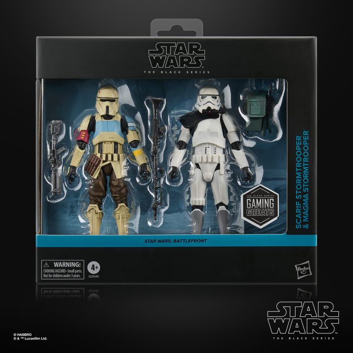 Star Wars The Black Series Soldado de assalto Scarif e soldado de…