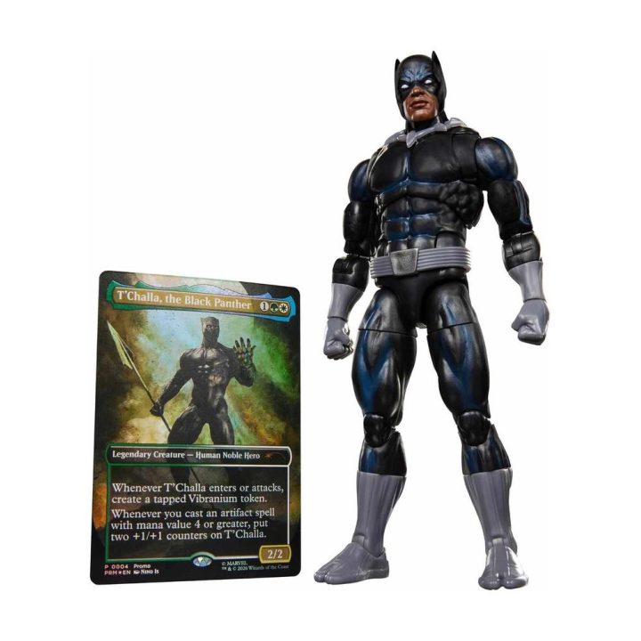 Marvel Legends Series Super Heroes y Magic The Gathering Black Panther