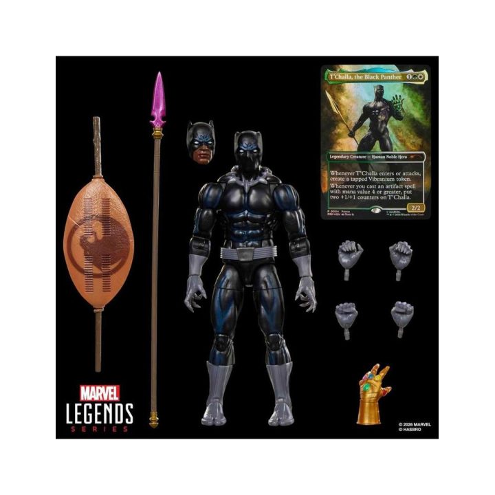 Marvel Legends Series Super Heroes and Magic The Gathering Black…
