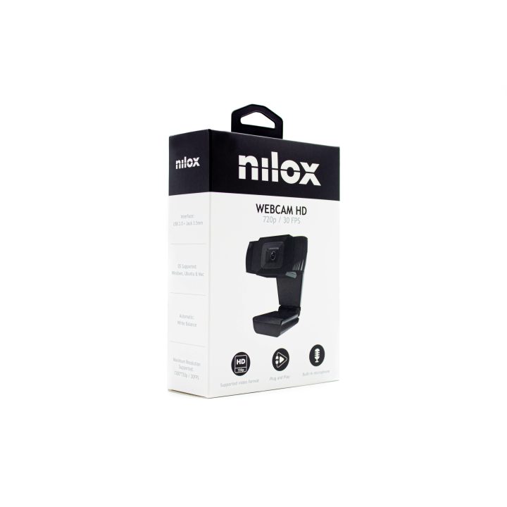 Nilox WEBCAM 720p -30FPS FOCO FIXO