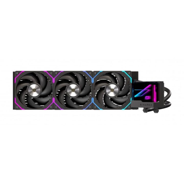 Kit de arrefecimento líquido Einarex vertex 360 RGB 3x 120mm preto…