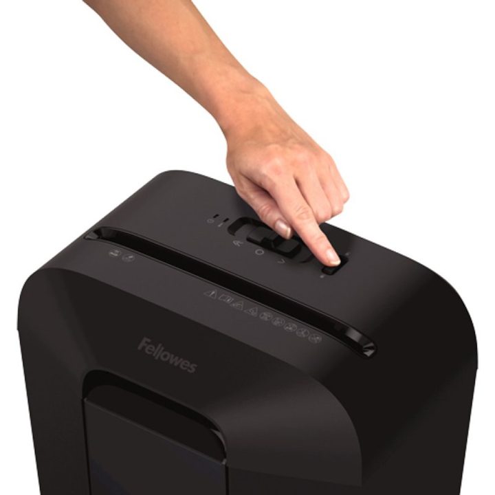 Fellowes Powershred LX45 triturador de papel Corte cruzado Negro
