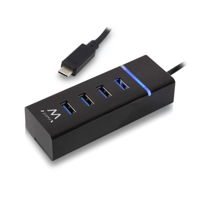 Ewent EW1137 hub de interface USB 3.2 Gen 1 (3.1 Gen 1) Type-C 5000…