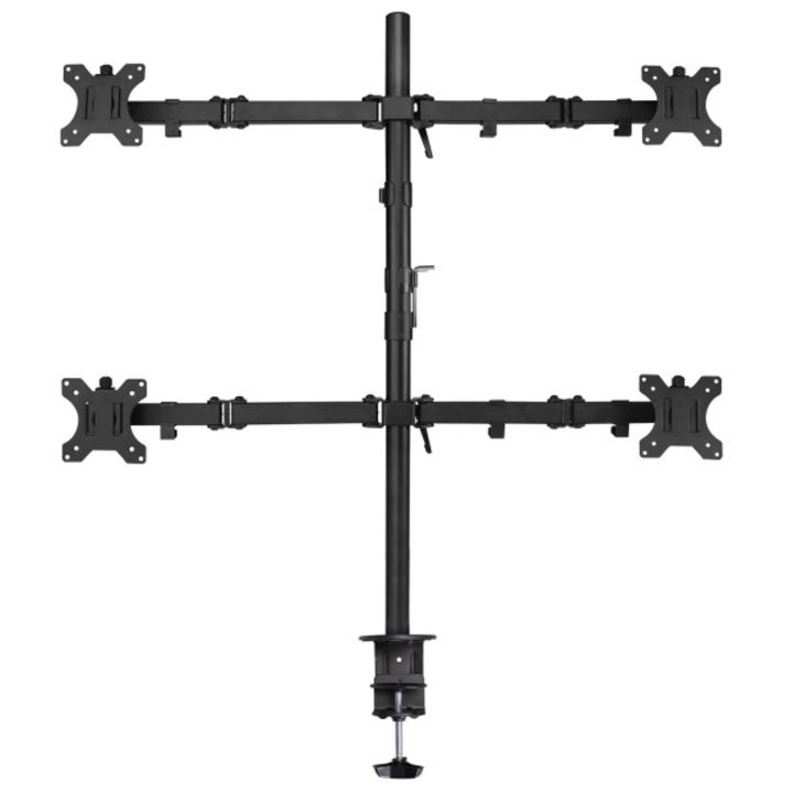 Ewent EW1514 32" Monitor Stand Desk Black