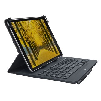 Logitech 920-008336 Bluetooth Mobile Keyboard QWERTY Spanish Black