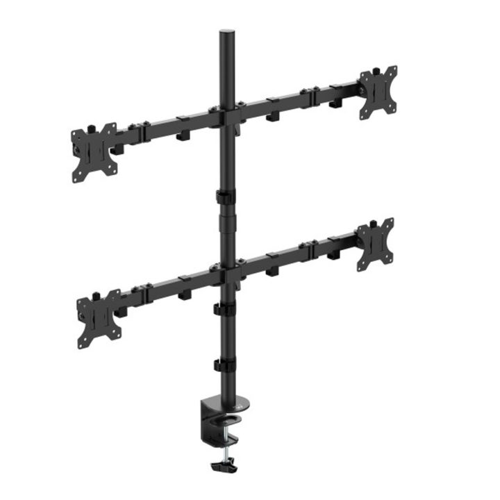 Ewent EW1514 32" Monitor Stand Desk Black