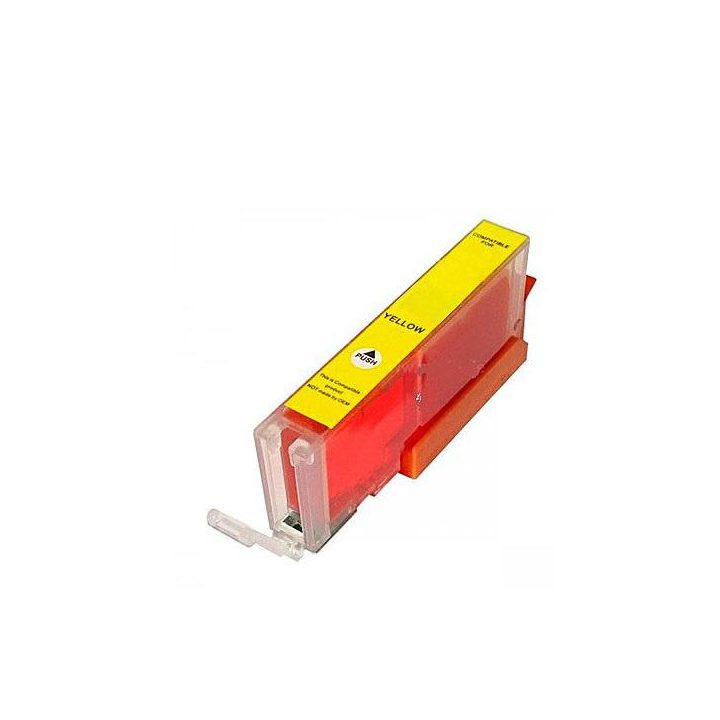 Cartucho de tinta compatível Dayma Canon CLI581 XXL amarelo 824 pág…